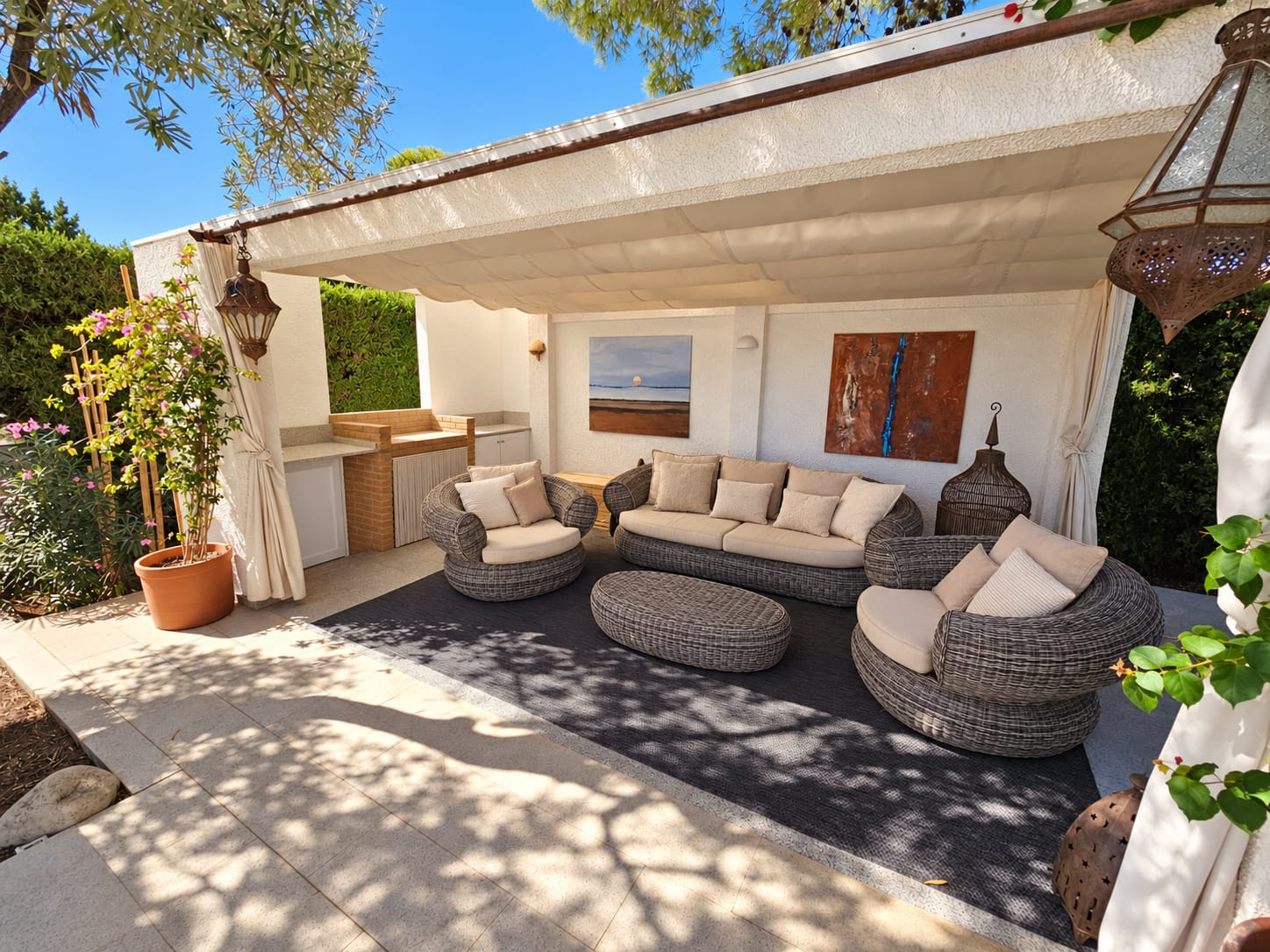LS-1BM4TVB - Casa de lujo con vista al mar para los amantes del golf en San Jaime