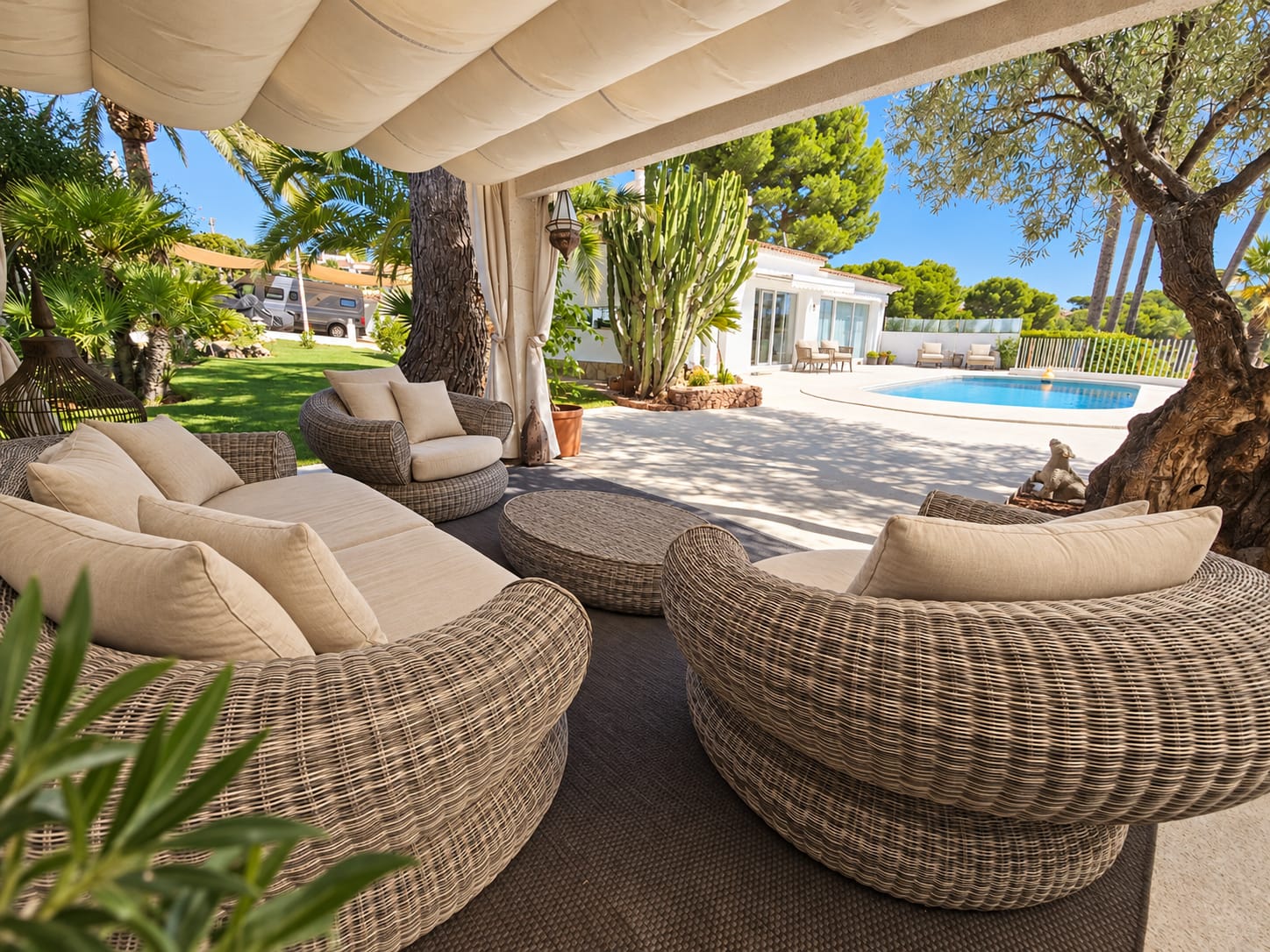 LS-1BM4TVB - Casa de lujo con vista al mar para los amantes del golf en San Jaime
