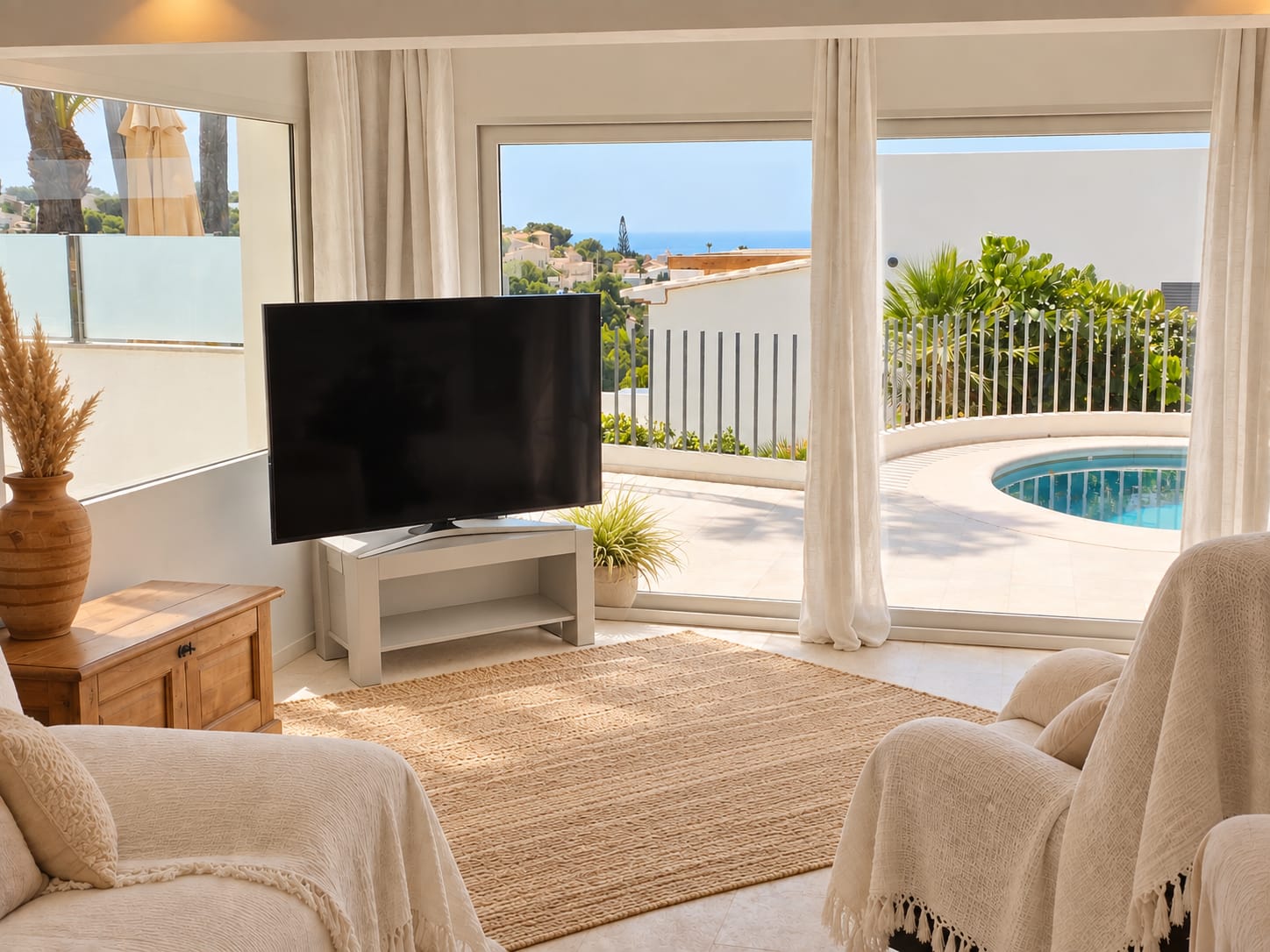 LS-1BM4TVB - Casa de lujo con vista al mar para los amantes del golf en San Jaime
