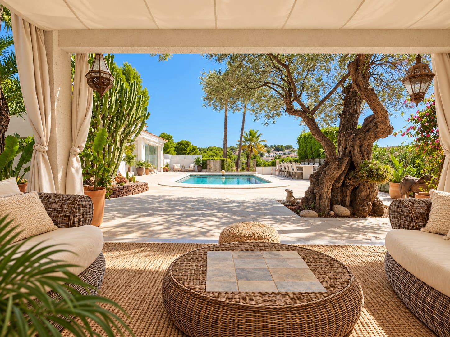 LS-1BM4TVB - Casa de lujo con vista al mar para los amantes del golf en San Jaime