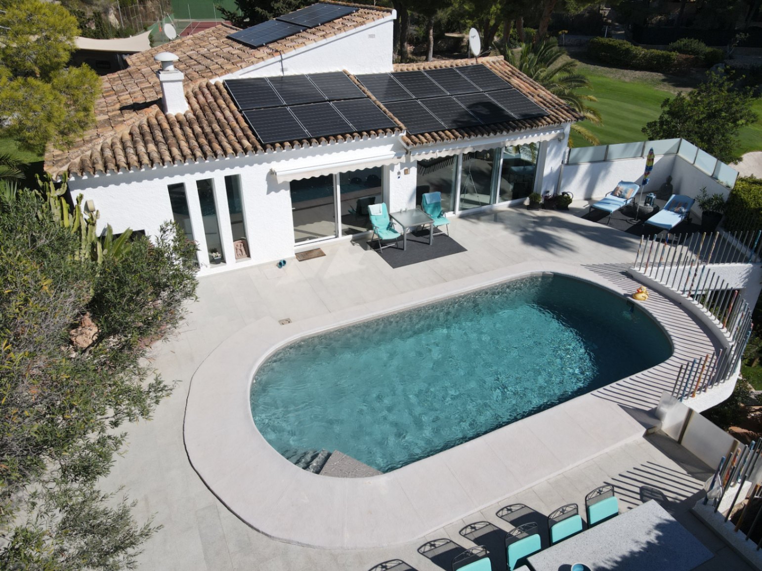LS-1BM4TVB - Casa de lujo con vista al mar para los amantes del golf en San Jaime