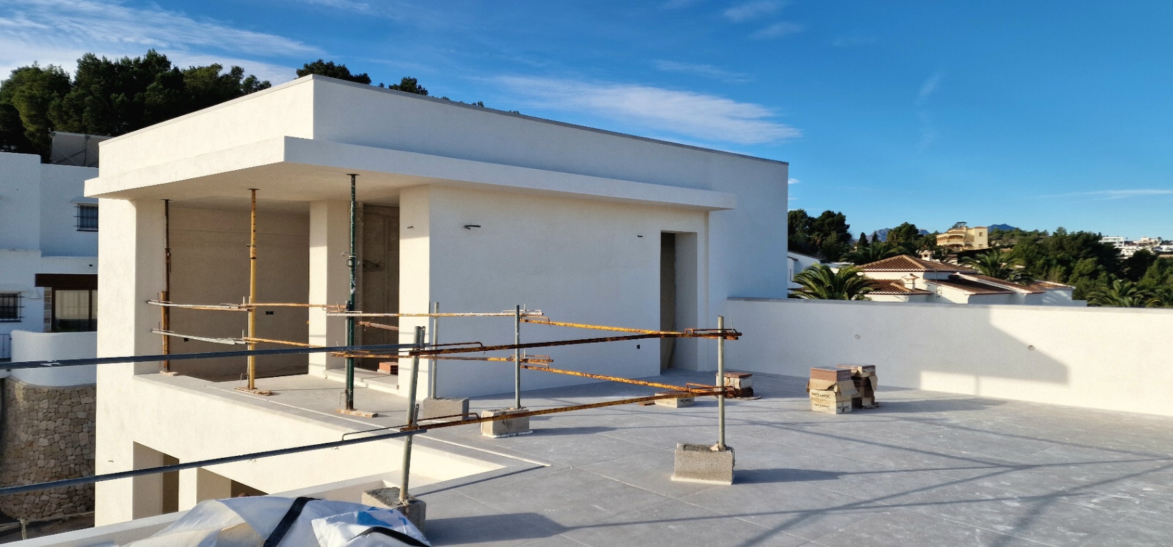 Vue Mer Maison nouvellement construite Moraira Benimeit