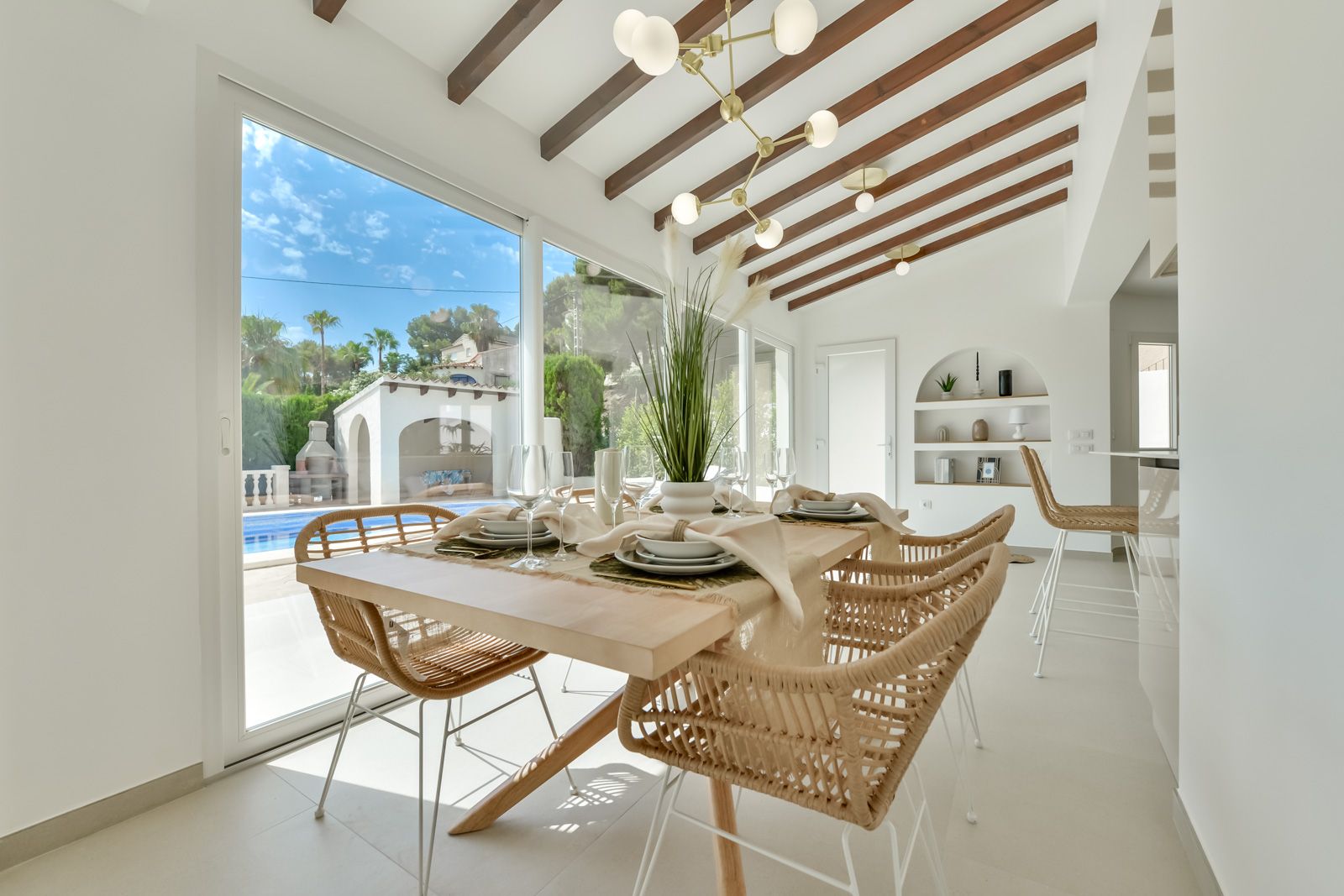 Ibiza style villa near Cala Advocat Benissa