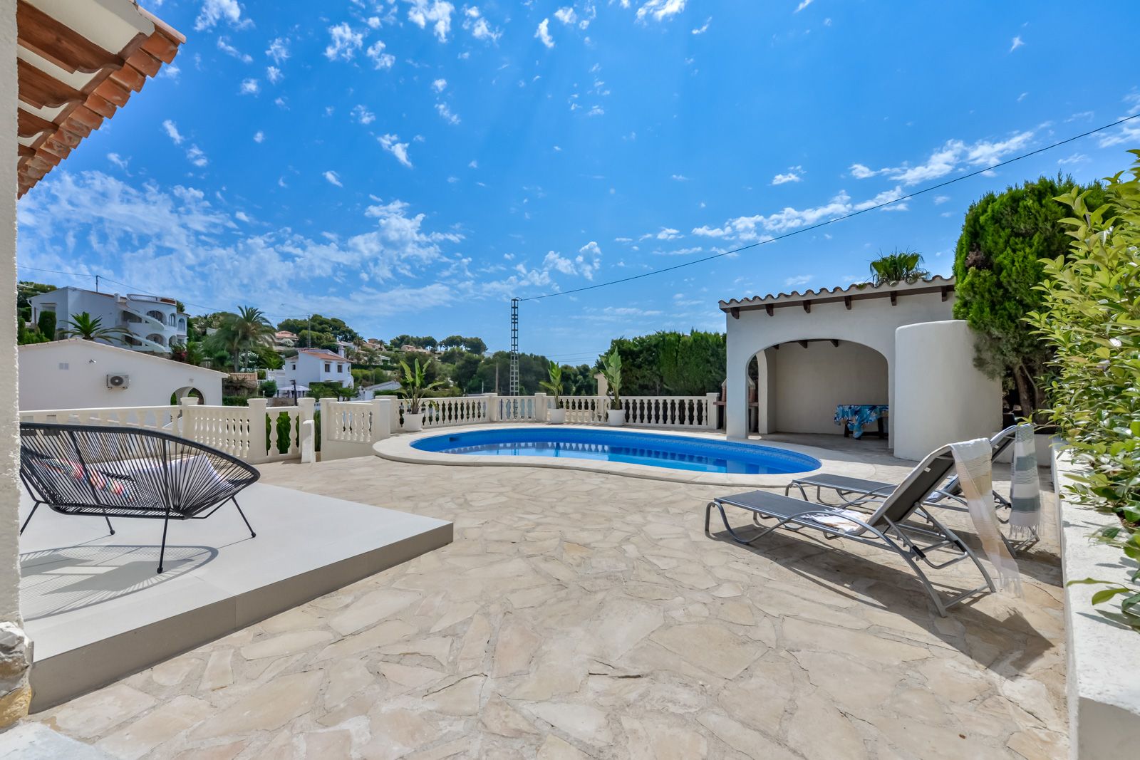Ibiza style villa near Cala Advocat Benissa