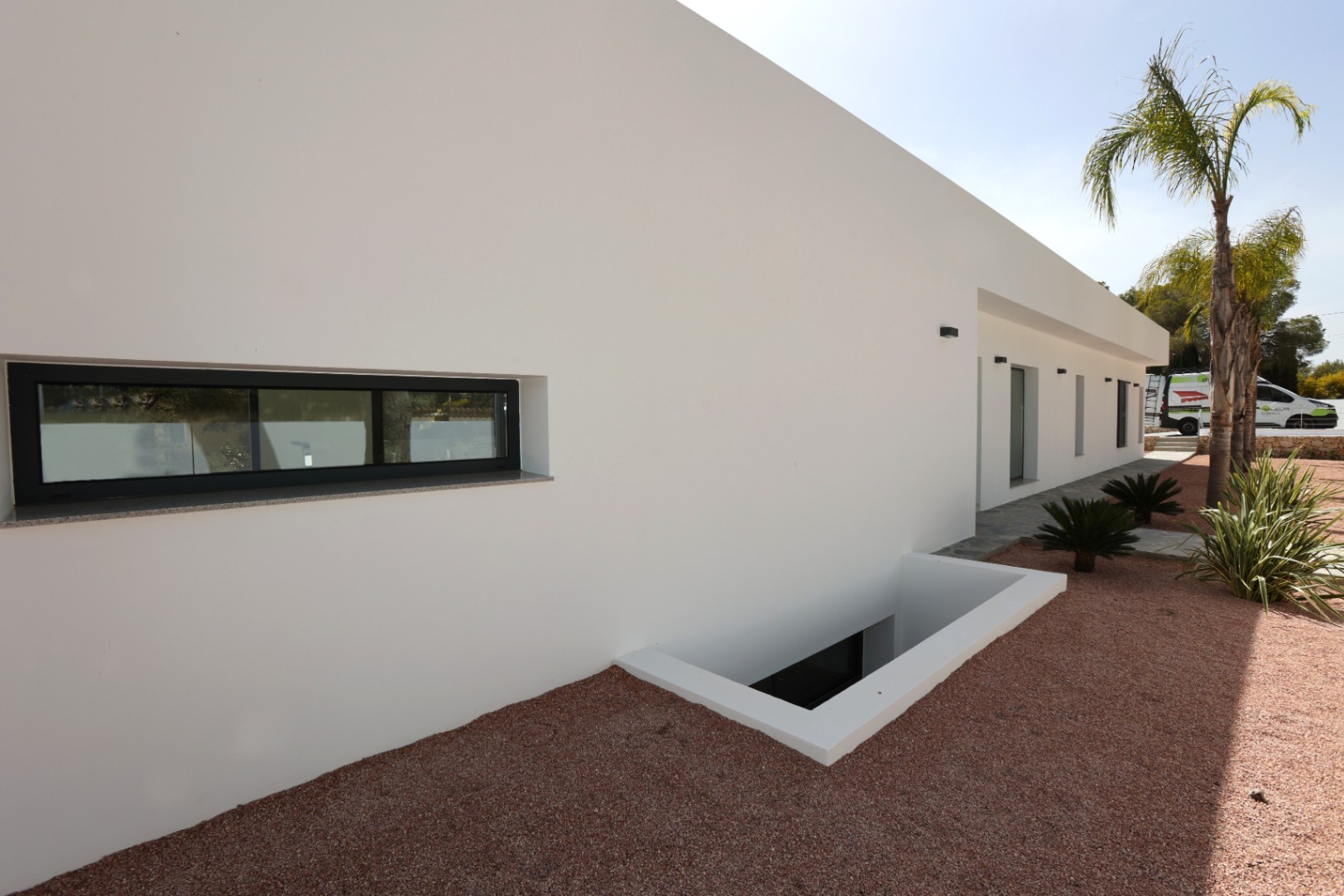 Nieuwbouw villa met zeezicht in Benissa La Fustera