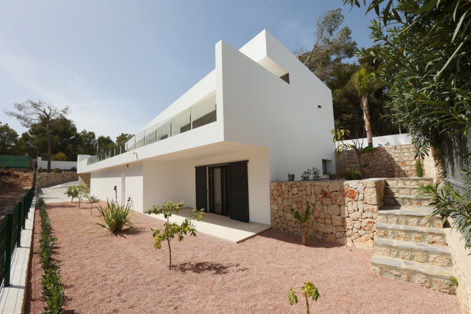 New build villa with sea views at Benissa La Fustera