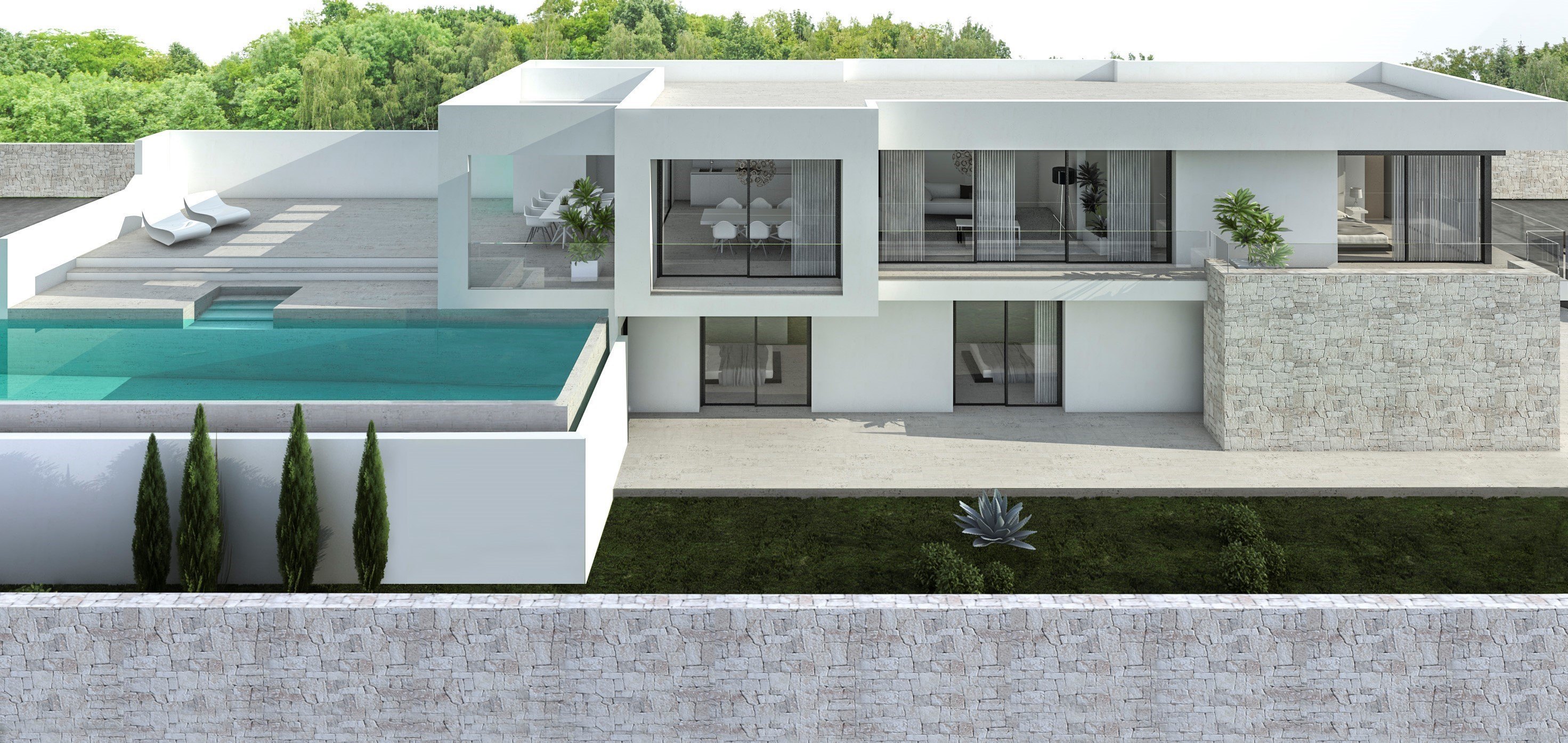 Villa de style moderne à vendre à Moraira Benimeit