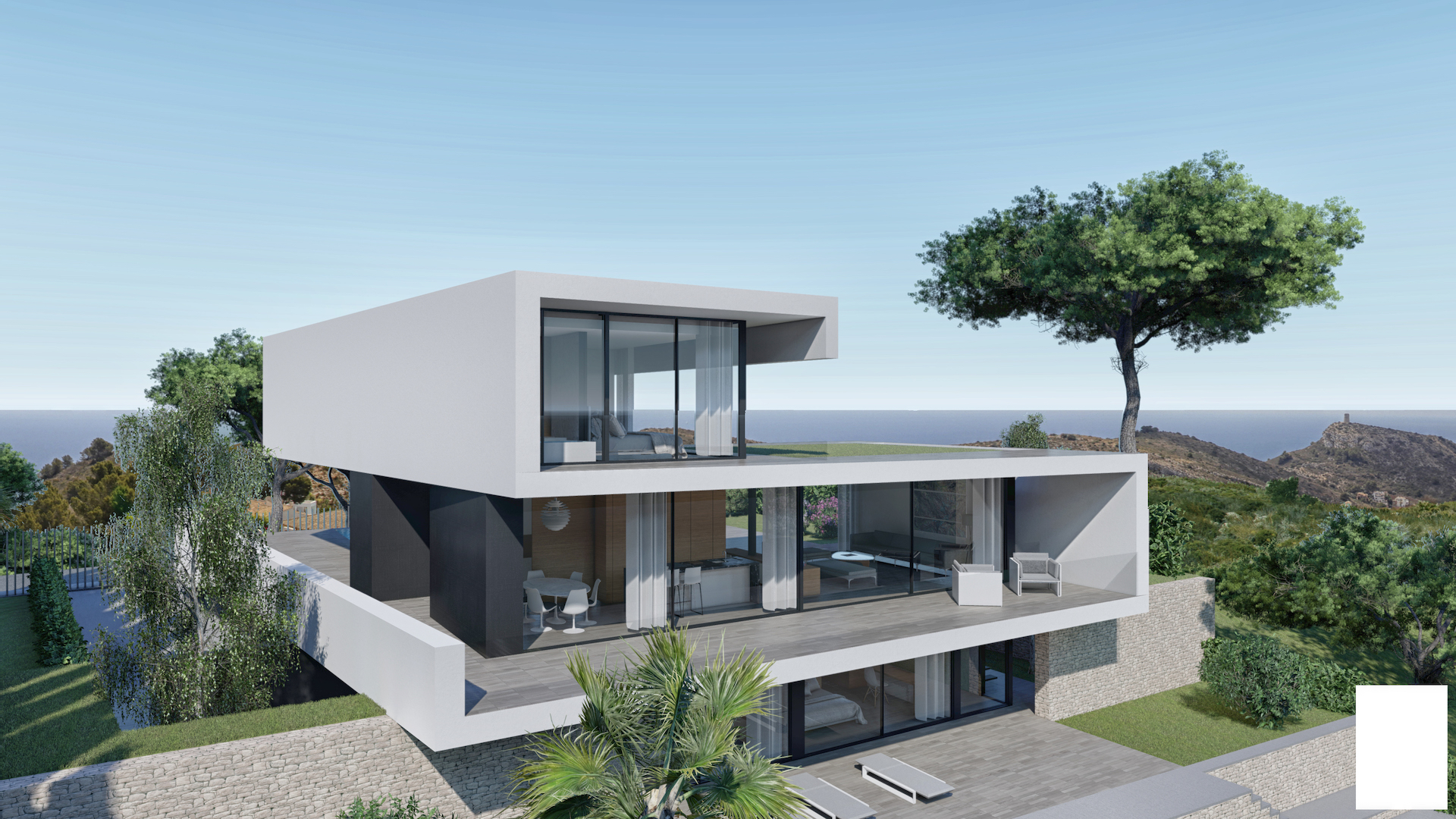 Villa Nueva Construcción en venta en Moraira El Portet
