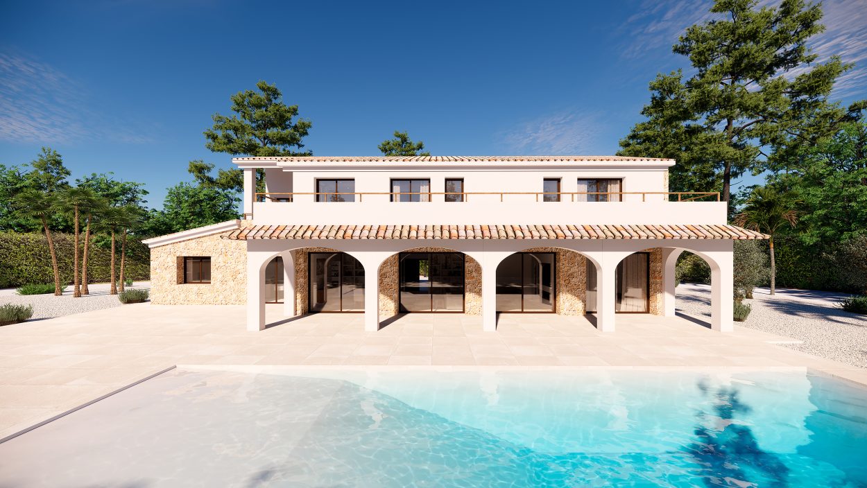 Luxus Bauernhaus zum Verkauf in Benissa Costa Blanca, Alicante