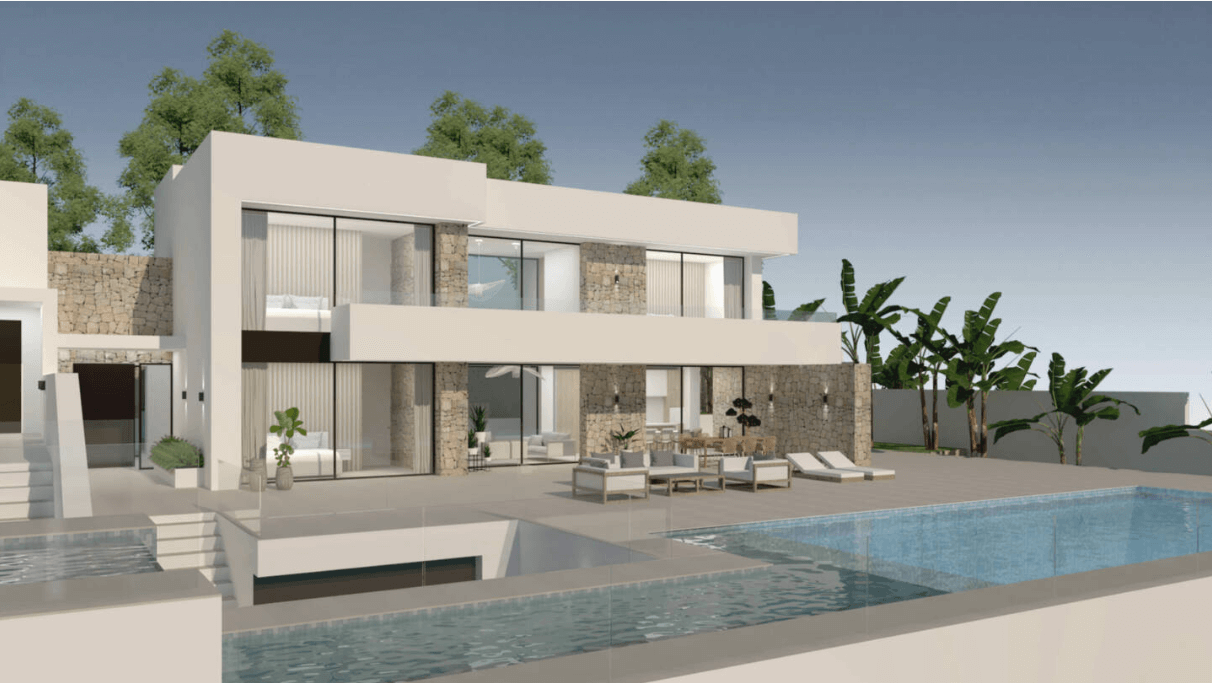 Luxury modern new build villa in Fanadix Moraira