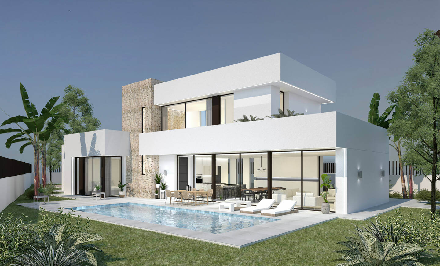 New build villa in Pla del Mar Moraira