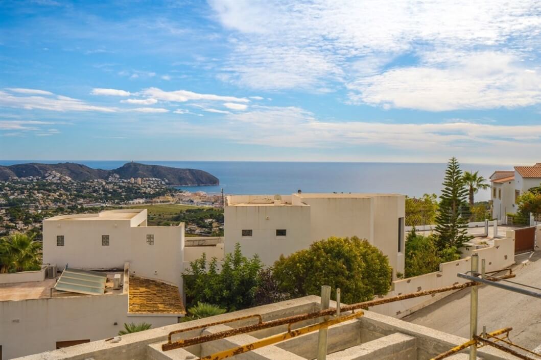 Sea view New build House in Moraira Benimeit