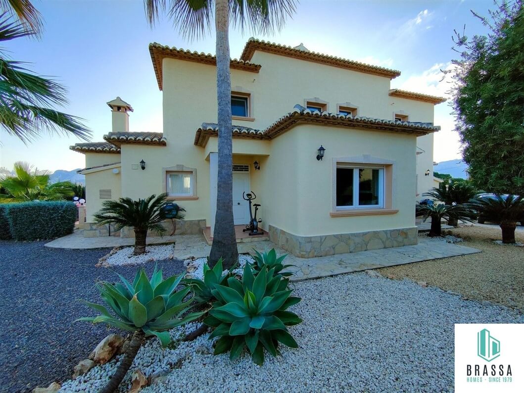 Villa met zeezicht in Carrio Alto Calpe