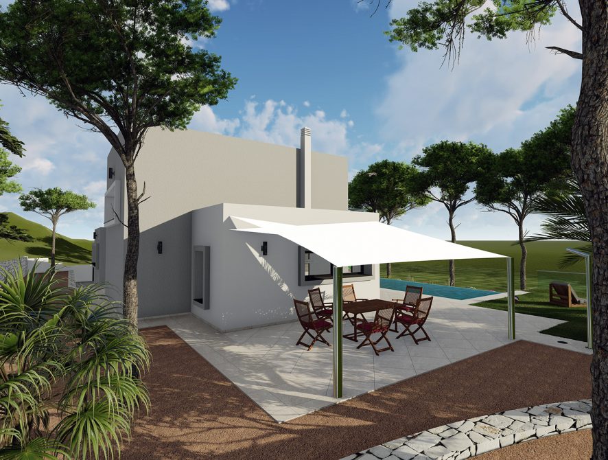 Nybygget villa gange til La Fustera-stranden i Benissa