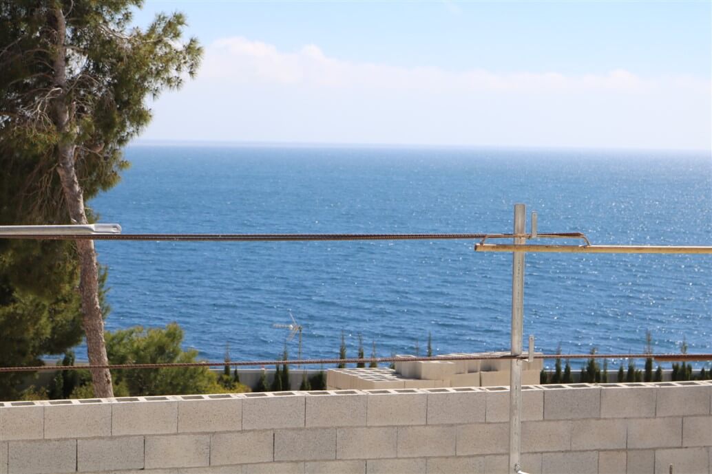 Front line to the sea villa in Benissa La Fustera