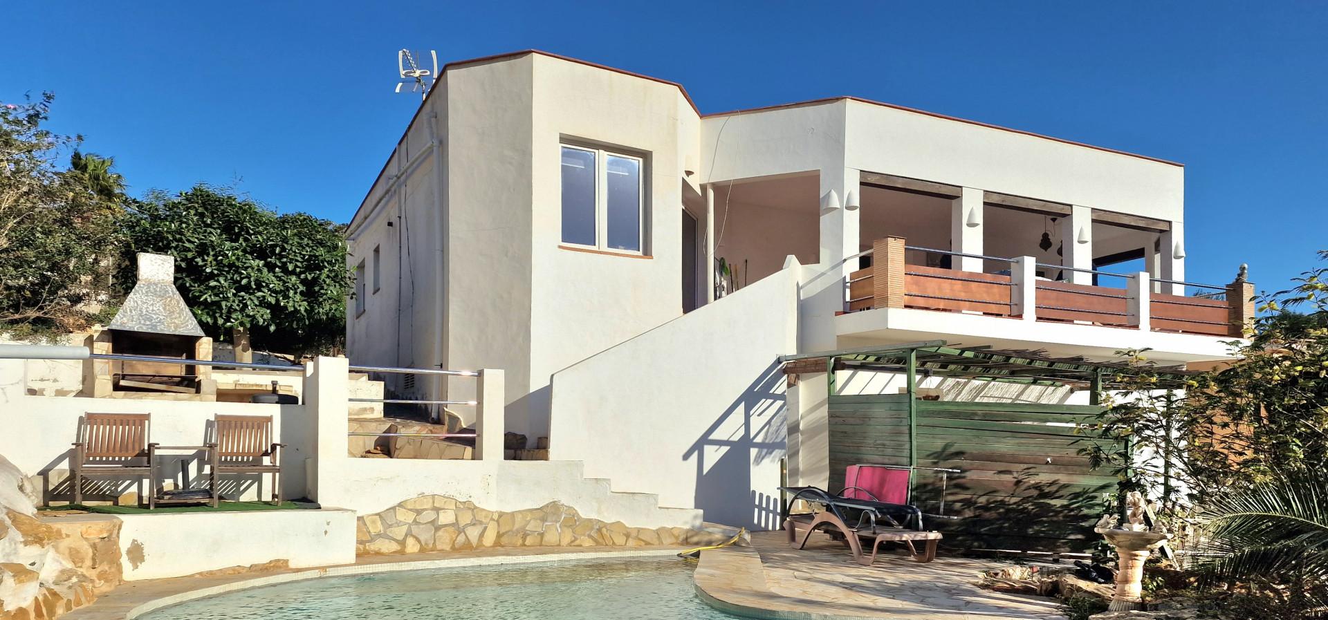 Ibiza stil villa till salu i Cumbre del Sol