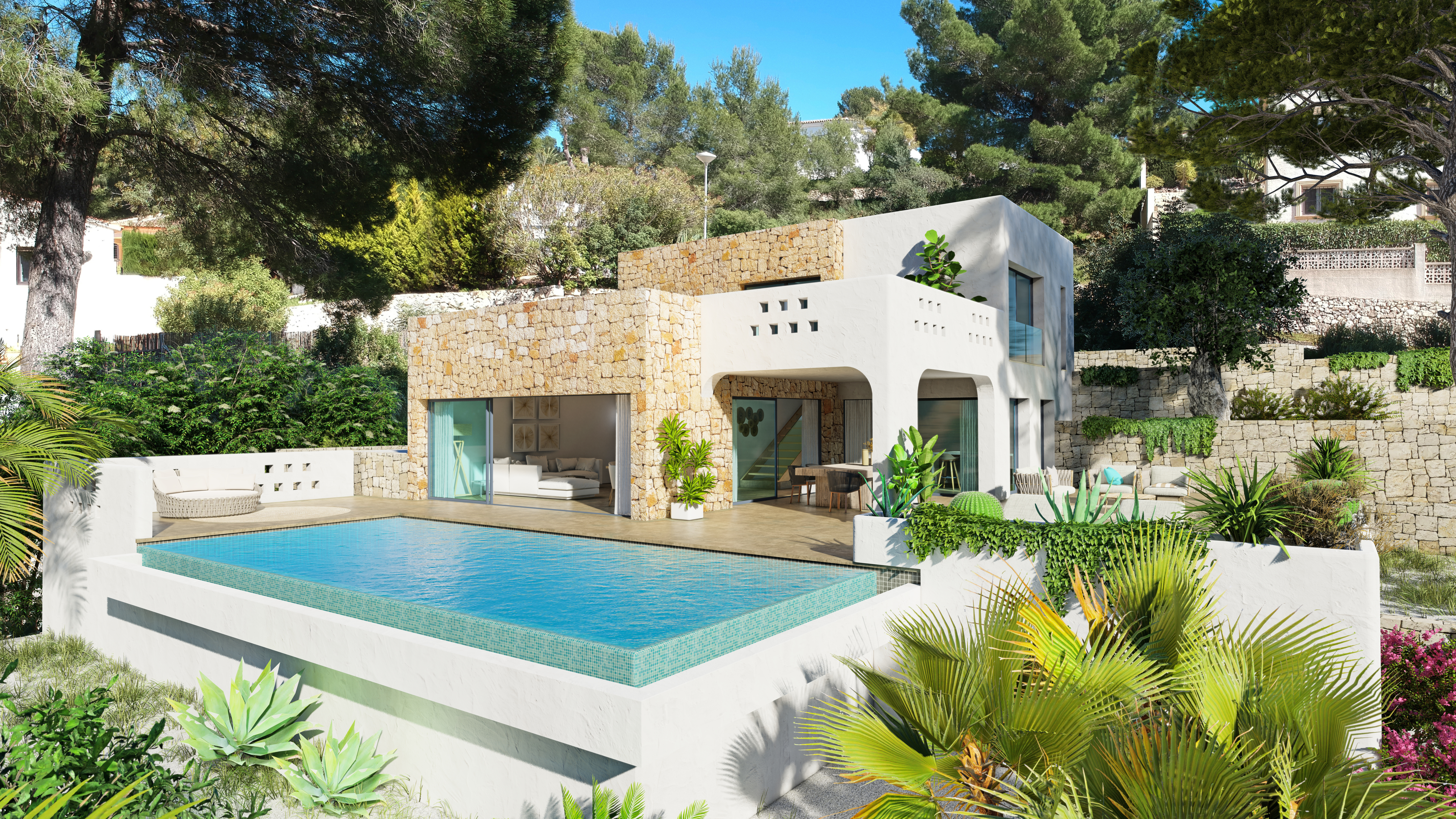 New build villa in San Jaime Moraira